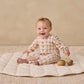 Quincy Mae Woven Jumpsuit - Rustic Plaid