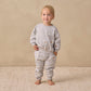 Quincy Mae Relaxed Sweatshirt - Sky Friends