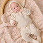 Quincy Mae Knit Wrap Top + Pant Set - Natural