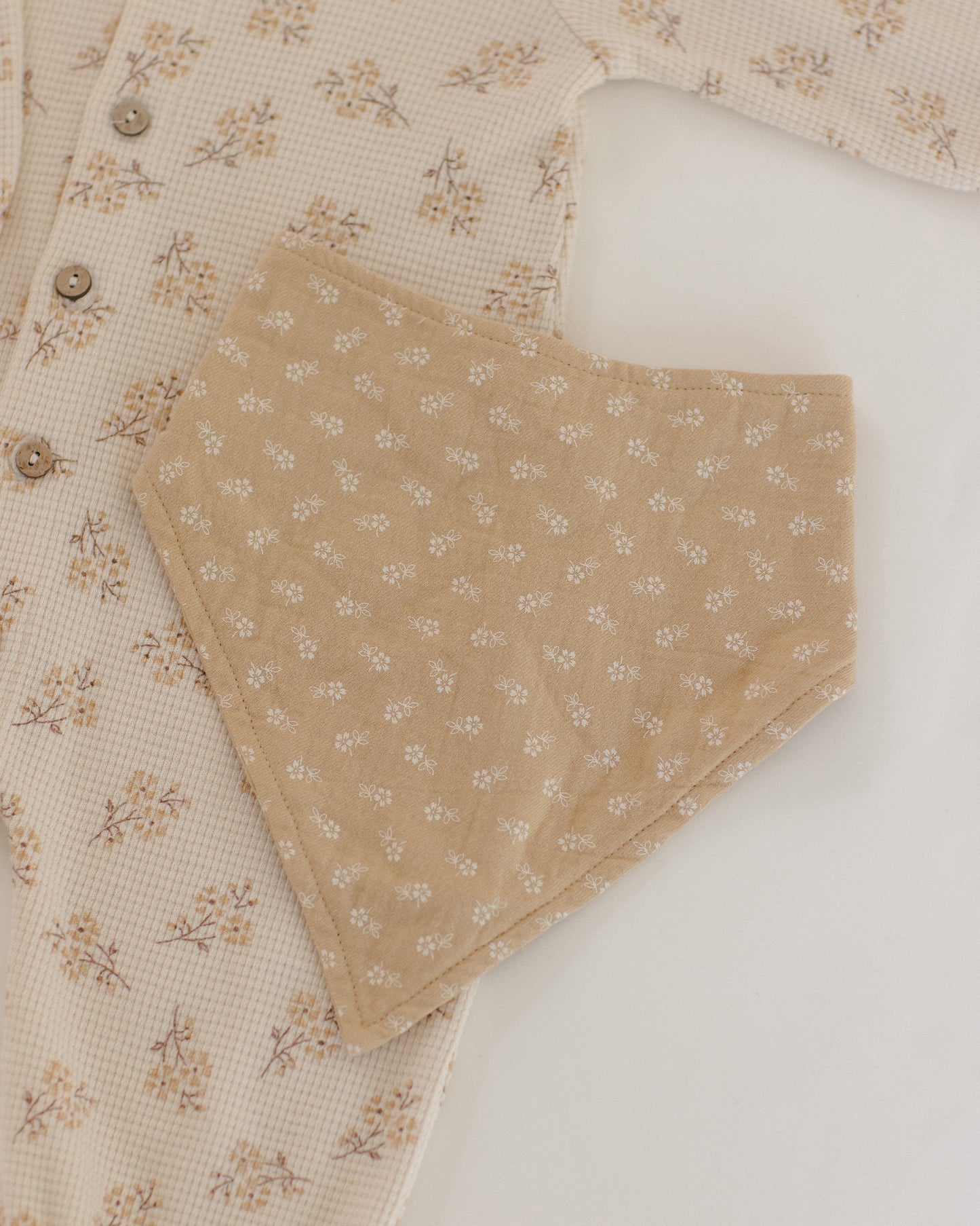 Quincy Mae Waffle Long Sleeve Jumpsuit - Meadow