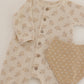 Quincy Mae Waffle Long Sleeve Jumpsuit - Meadow