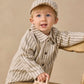 Quincy Mae Grayson Pant - Laurel Pinstripe
