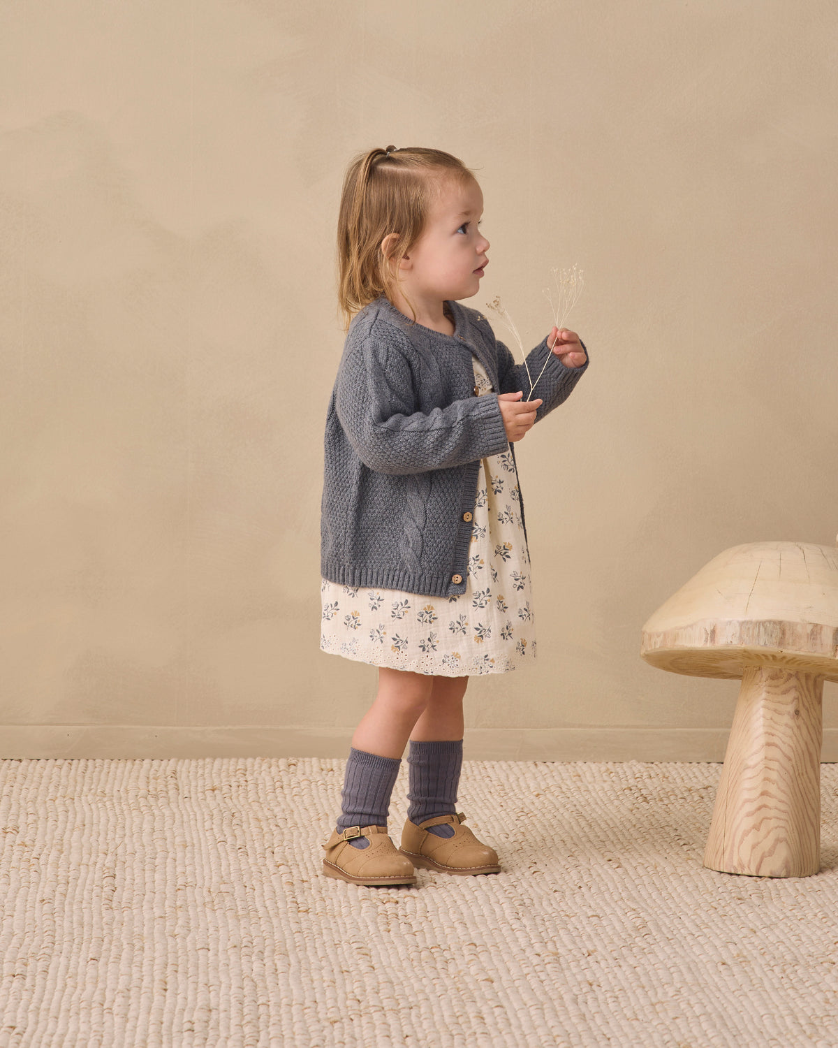 Quincy Mae Socks Set - Midnight, Ivory