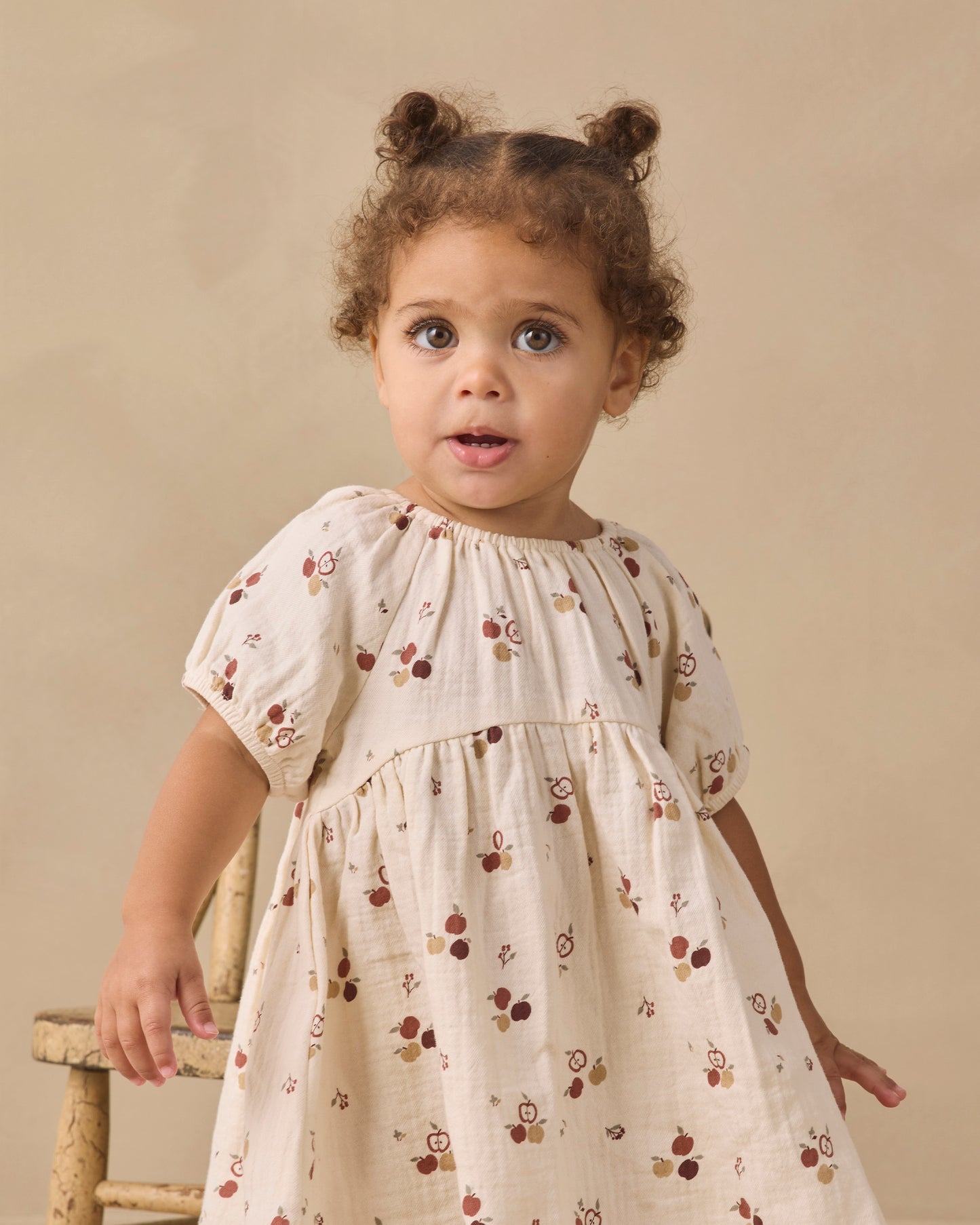 Quincy Mae Bella Dress - Apples