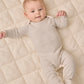 Quincy Mae Baby Footie - Laurel Microstripe