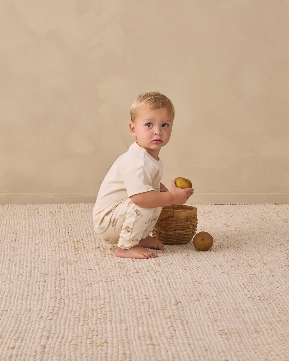 Quincy Mae Boxy Tee - Little Turkey