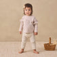 Quincy Mae Ruffle Long Sleeve Tee - Fleur