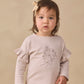 Quincy Mae Ruffle Long Sleeve Tee - Fleur