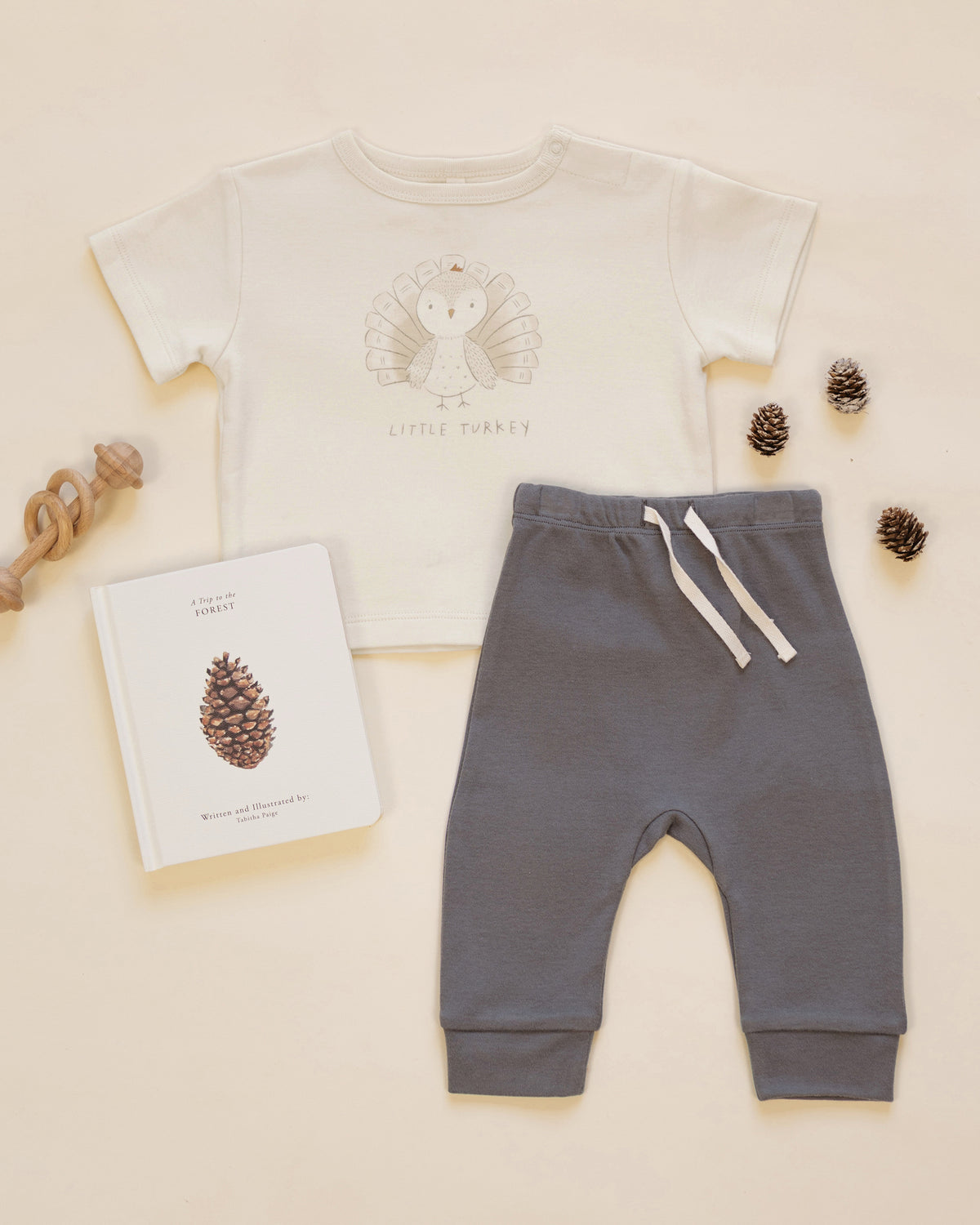 Quincy Mae Drawstring Pant - Midnight