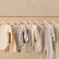 Quincy Mae Side Snap Bodysuit + Pant Set - Floret