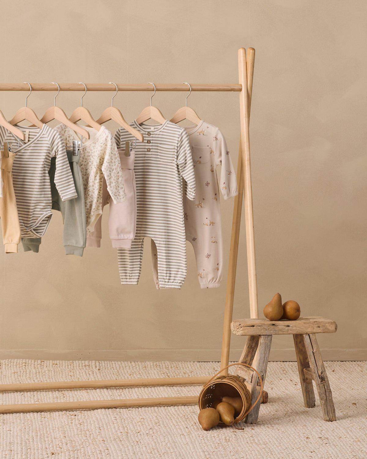 Quincy Mae Long Sleeve Pocket Jumpsuit - Fox Land