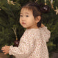 Quincy Mae V Smocked Dress - Winter Rose
