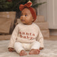 Quincy Mae Knit Sweater - Santa Baby