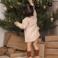 Quincy Mae V Smocked Dress - Winter Rose