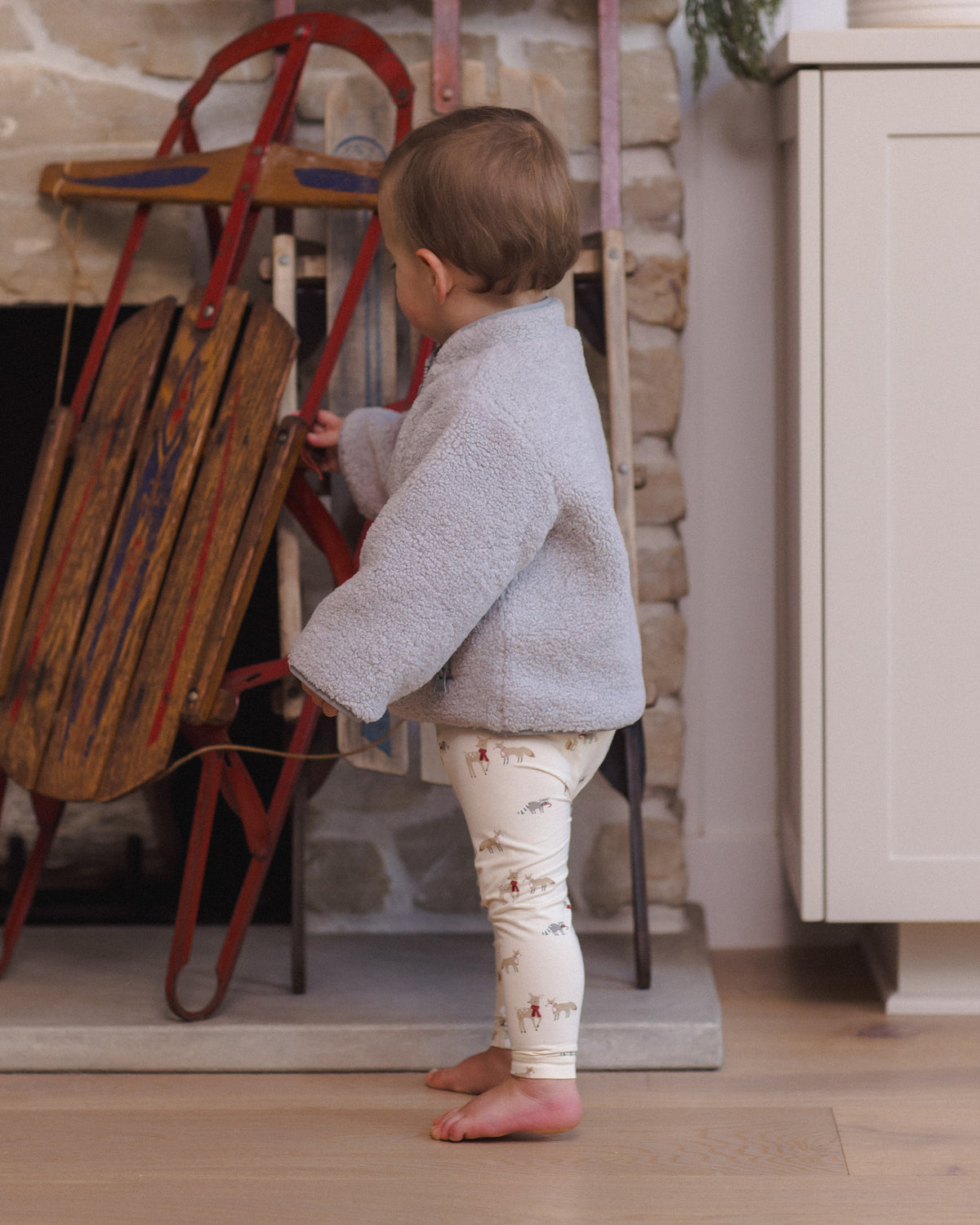 Quincy Mae Bamboo Pajama Set - Forest Friends
