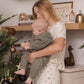Quincy Mae Chunky Knit Pant - Spruce