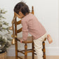 Quincy Mae Henley Knit Top - Candy Stripe