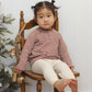 Quincy Mae Henley Knit Top - Candy Stripe