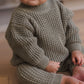 Quincy Mae Chunky Knit Sweater - Spruce