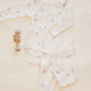 Quincy Mae Side Snap Bodysuit + Pant Set - Sheep