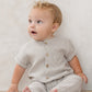 Quincy Mae Charlie Jumpsuit - Sage Gingham