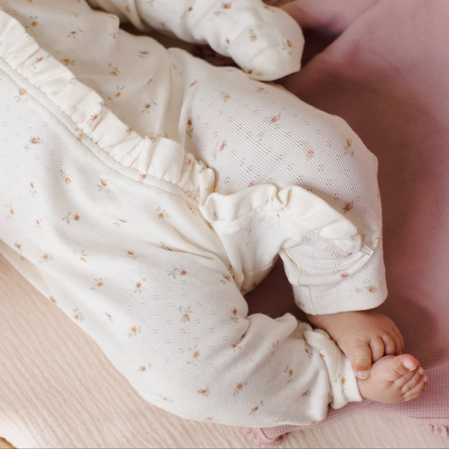 Quincy Mae Ruffle Jumpsuit - Petit Fleur