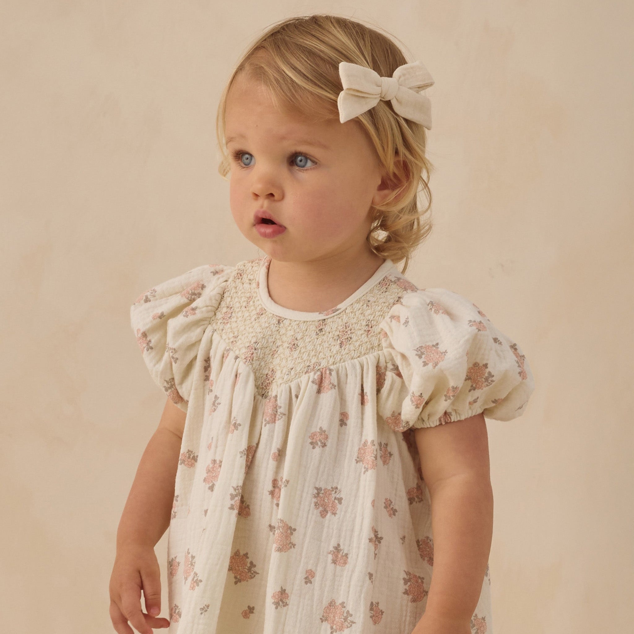 Quincy Mae Carina Dress - Garden Rose | The Baby Cubby