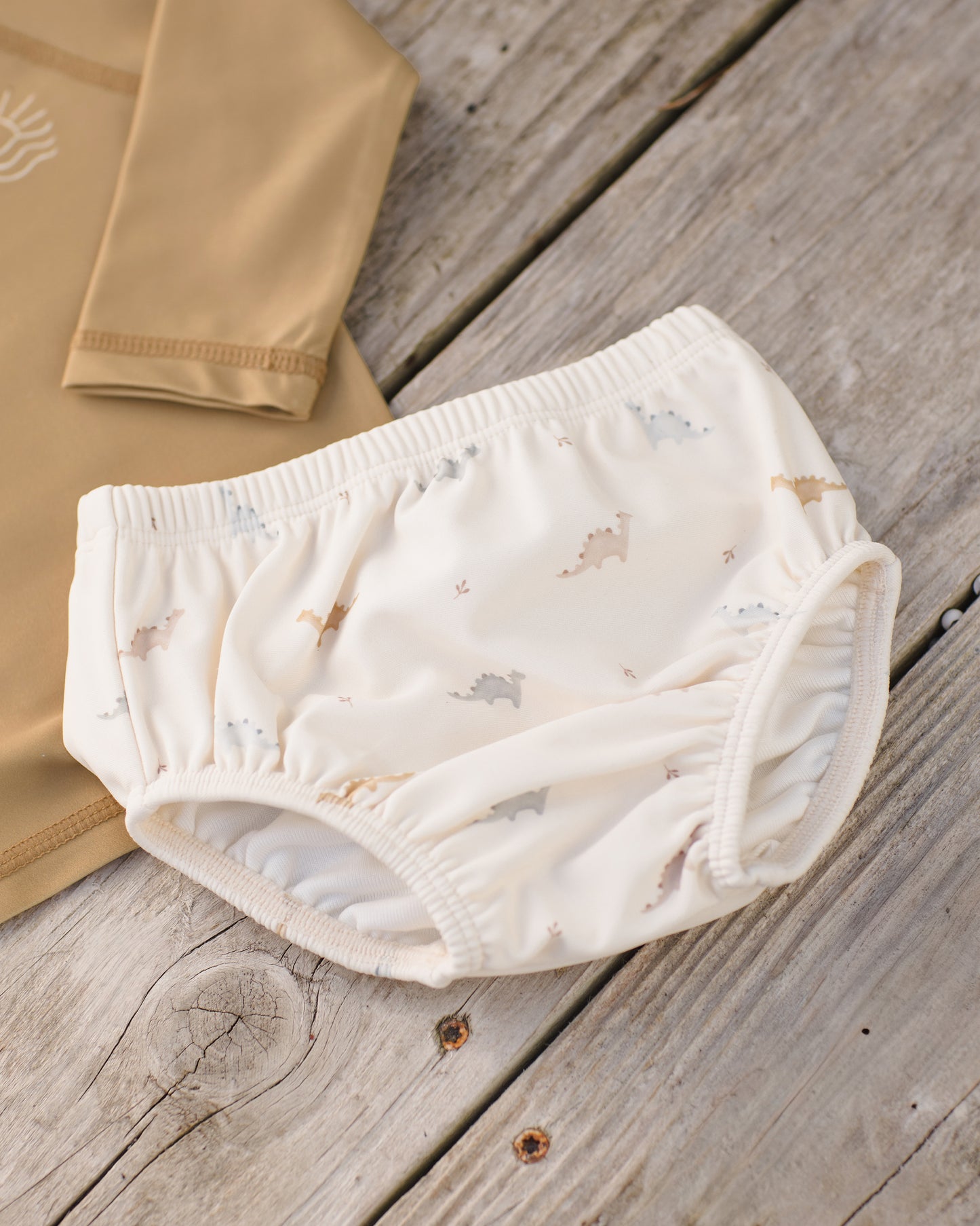 Quincy Mae Swim Diaper - Dino