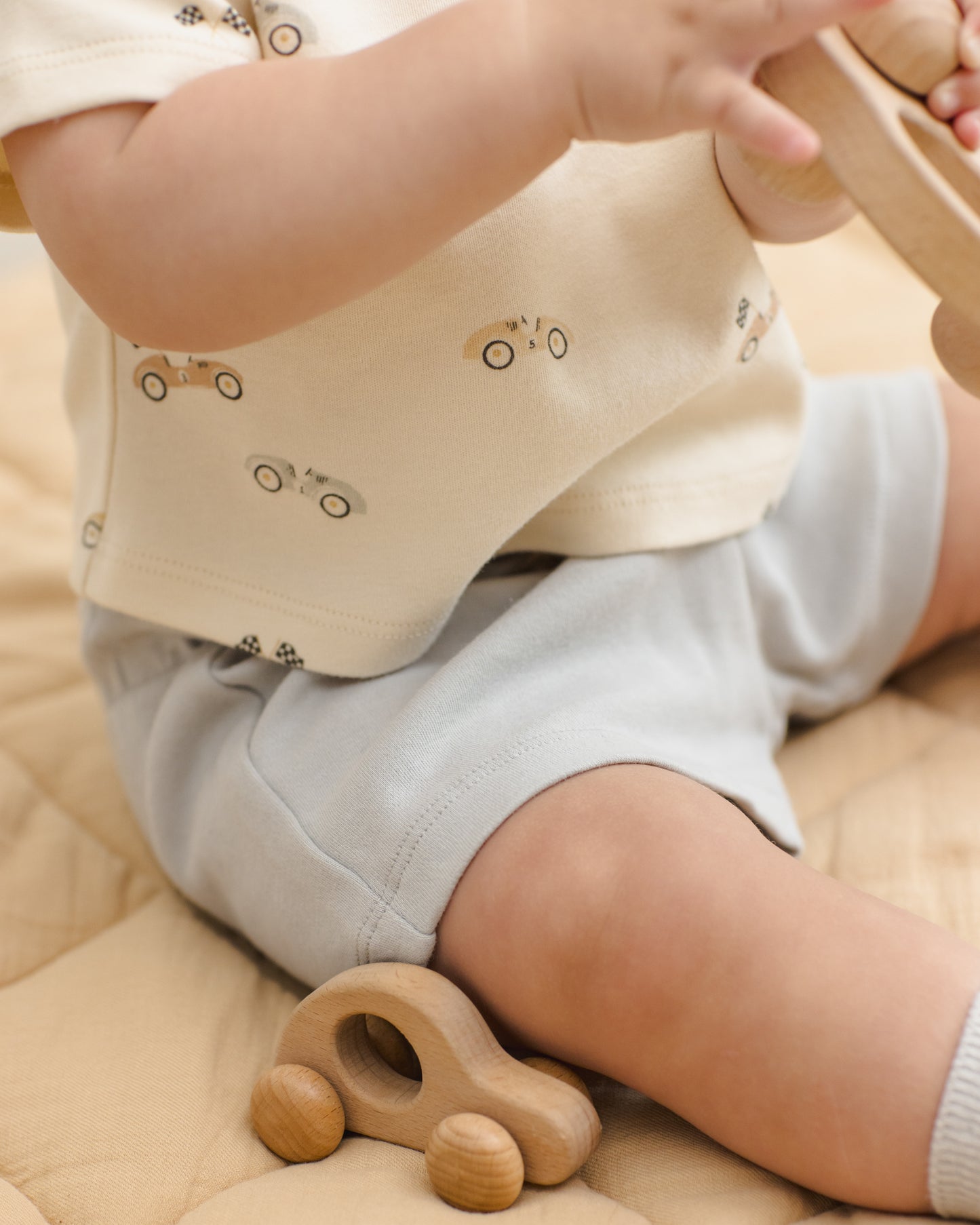 Quincy Mae Play Short - Sky