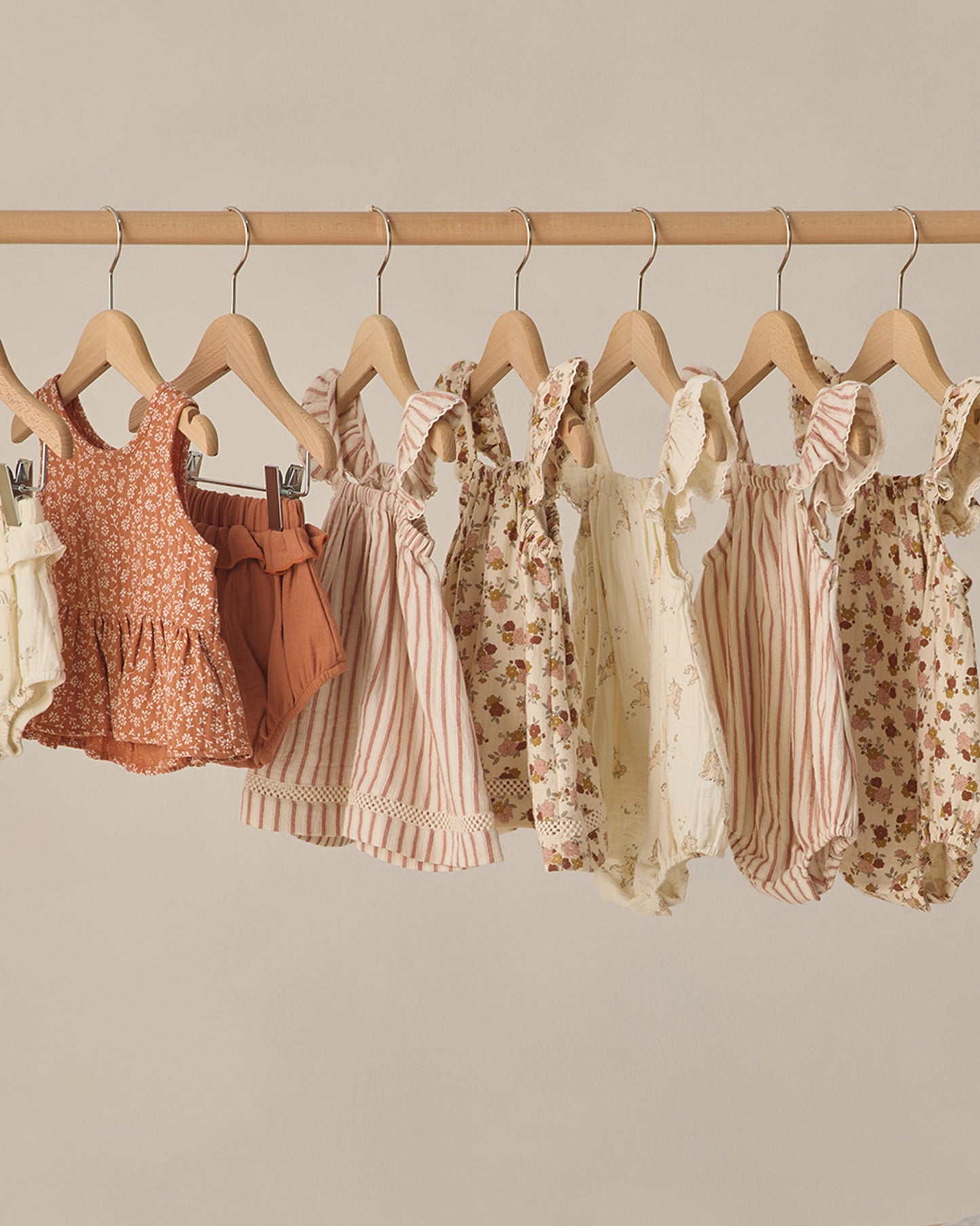 Quincy Mae Bonnie Romper - Bloom