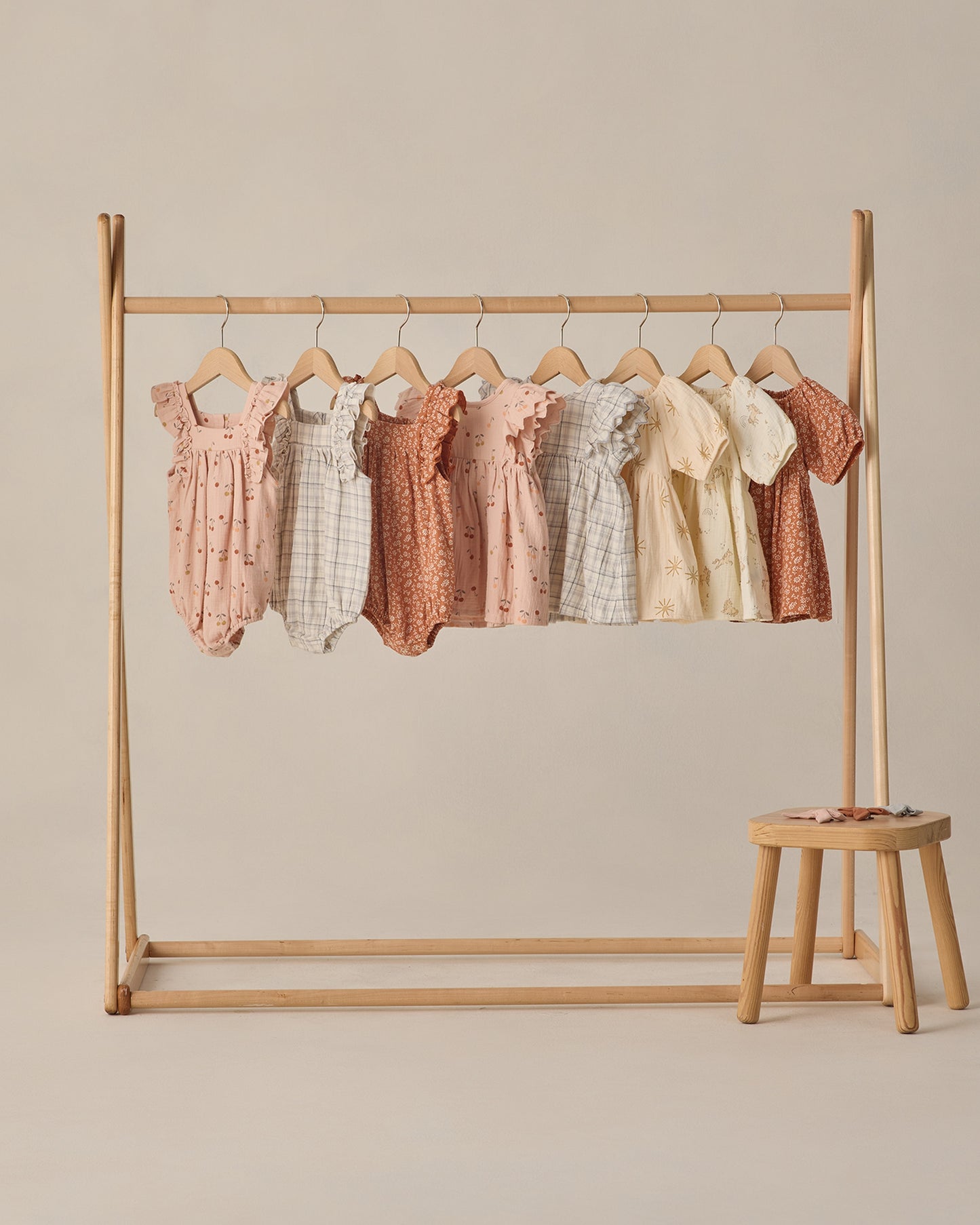 Quincy Mae Maya Romper - Cherries