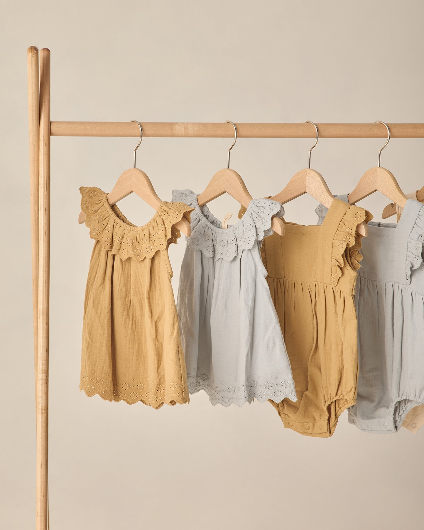Quincy Mae Isla Dress - Honey