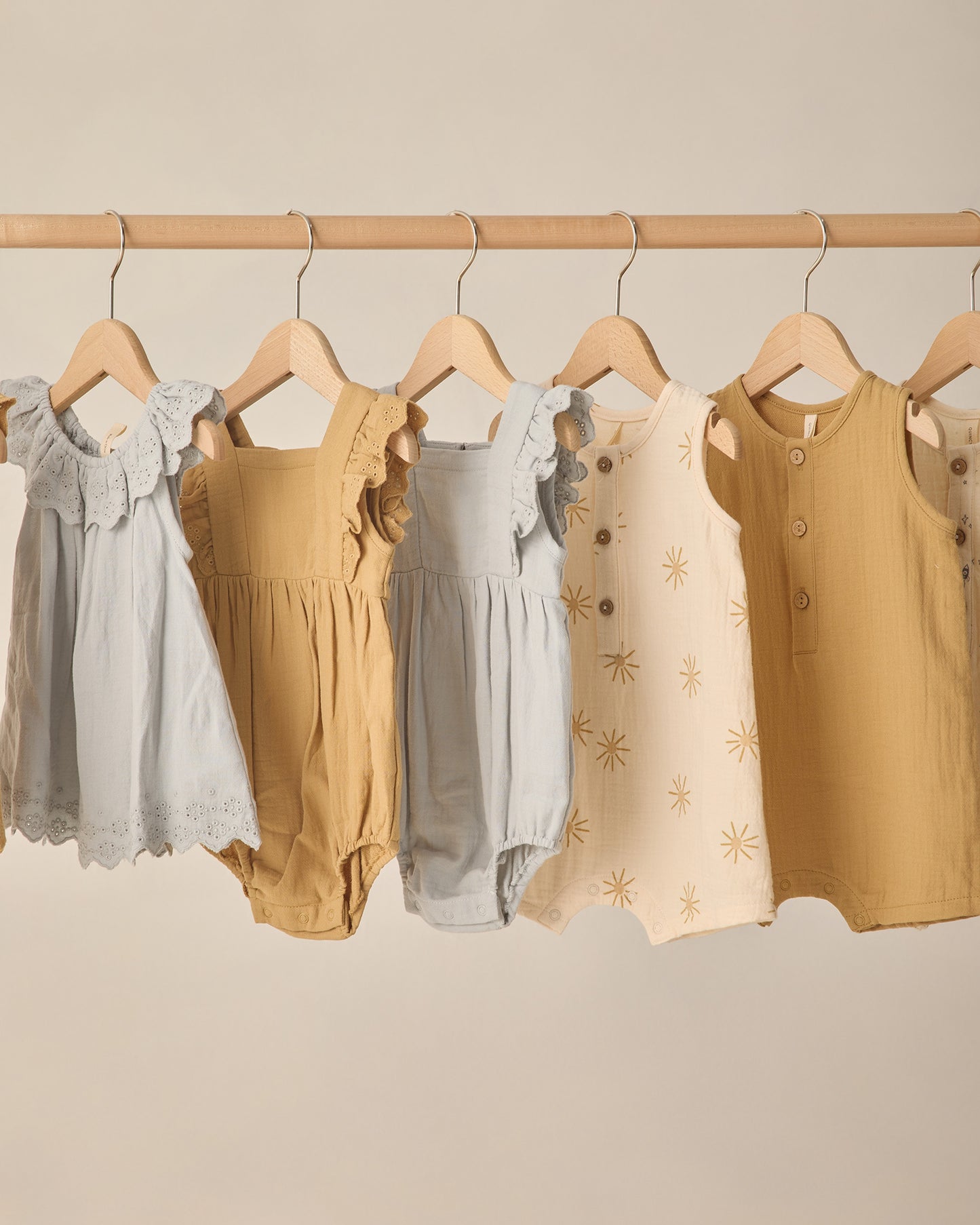 Quincy Mae Jack Romper - Sunburst