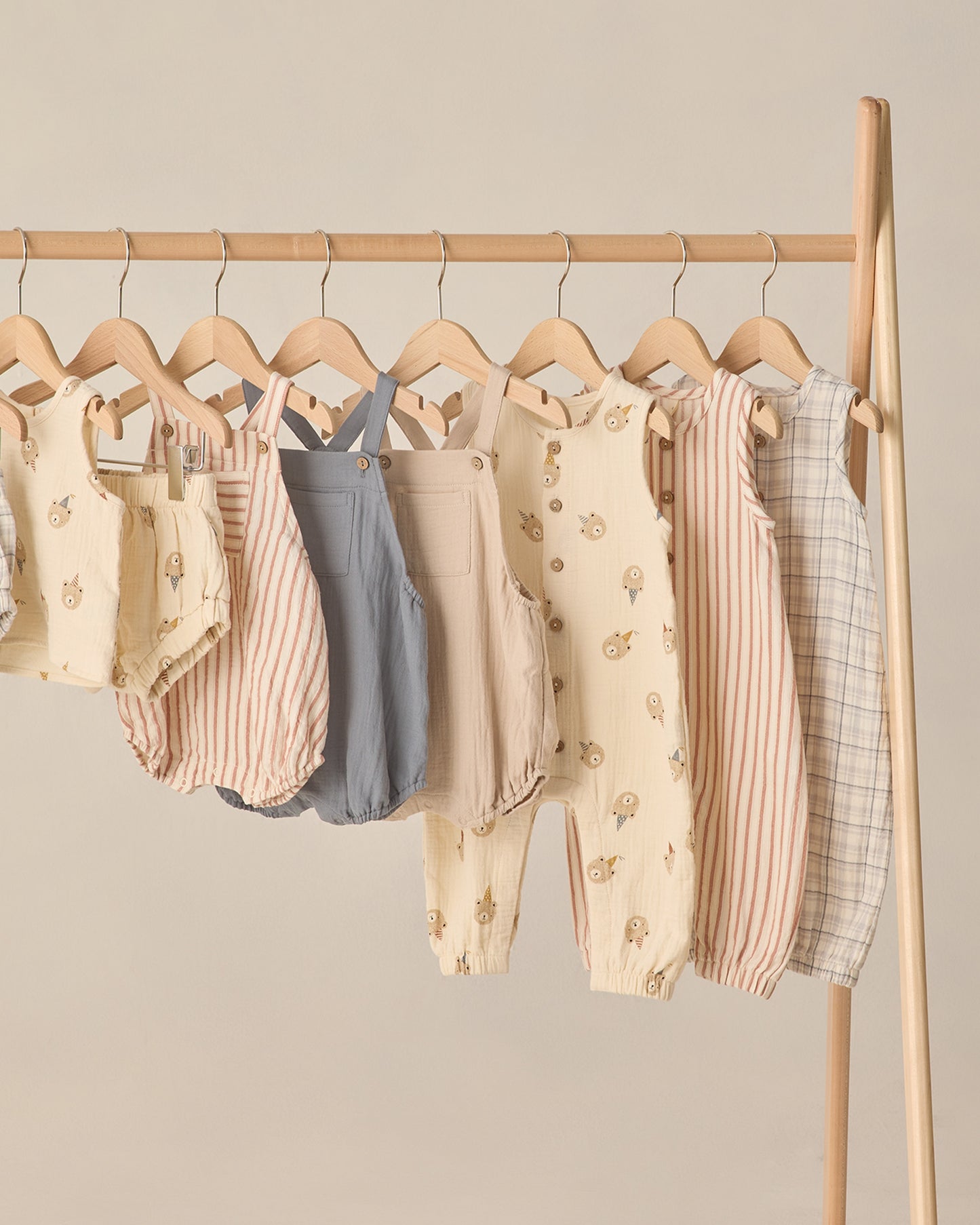 Quincy Mae Hayes Romper - Ocean