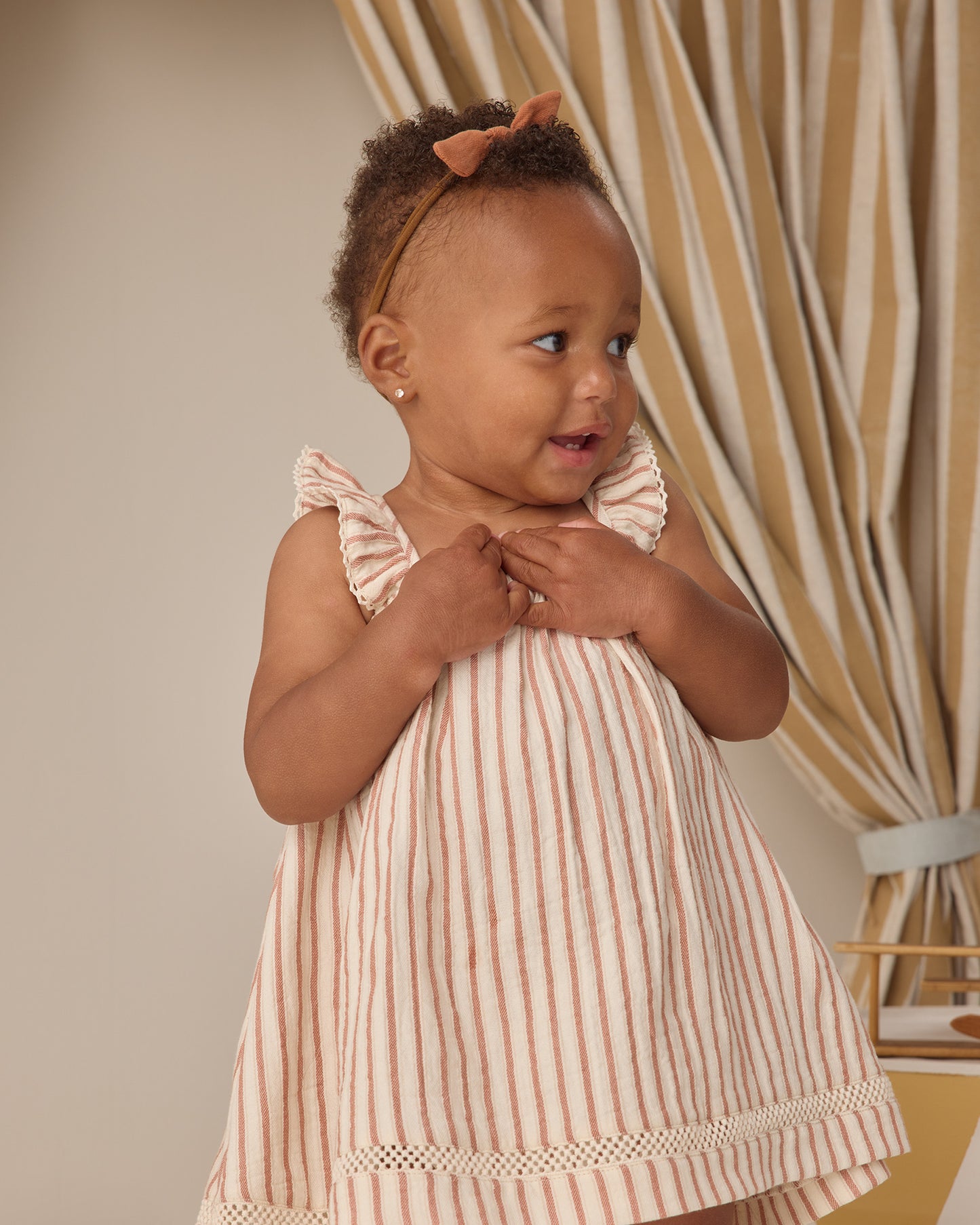 Quincy Mae Little Knot Headband - Poppy