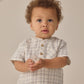 Quincy Mae Jaxson Shirt - Blue Plaid