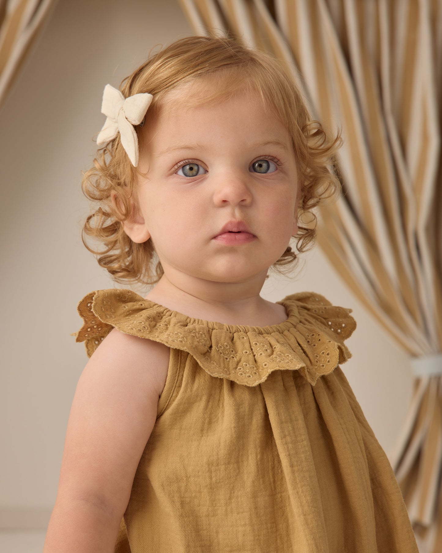 Quincy Mae Isla Dress - Honey