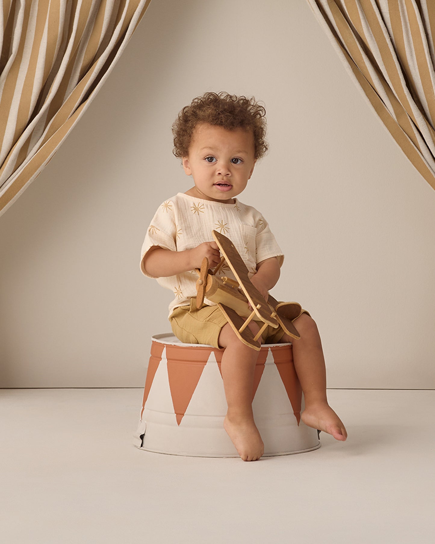 Quincy Mae Utility Short - Honey