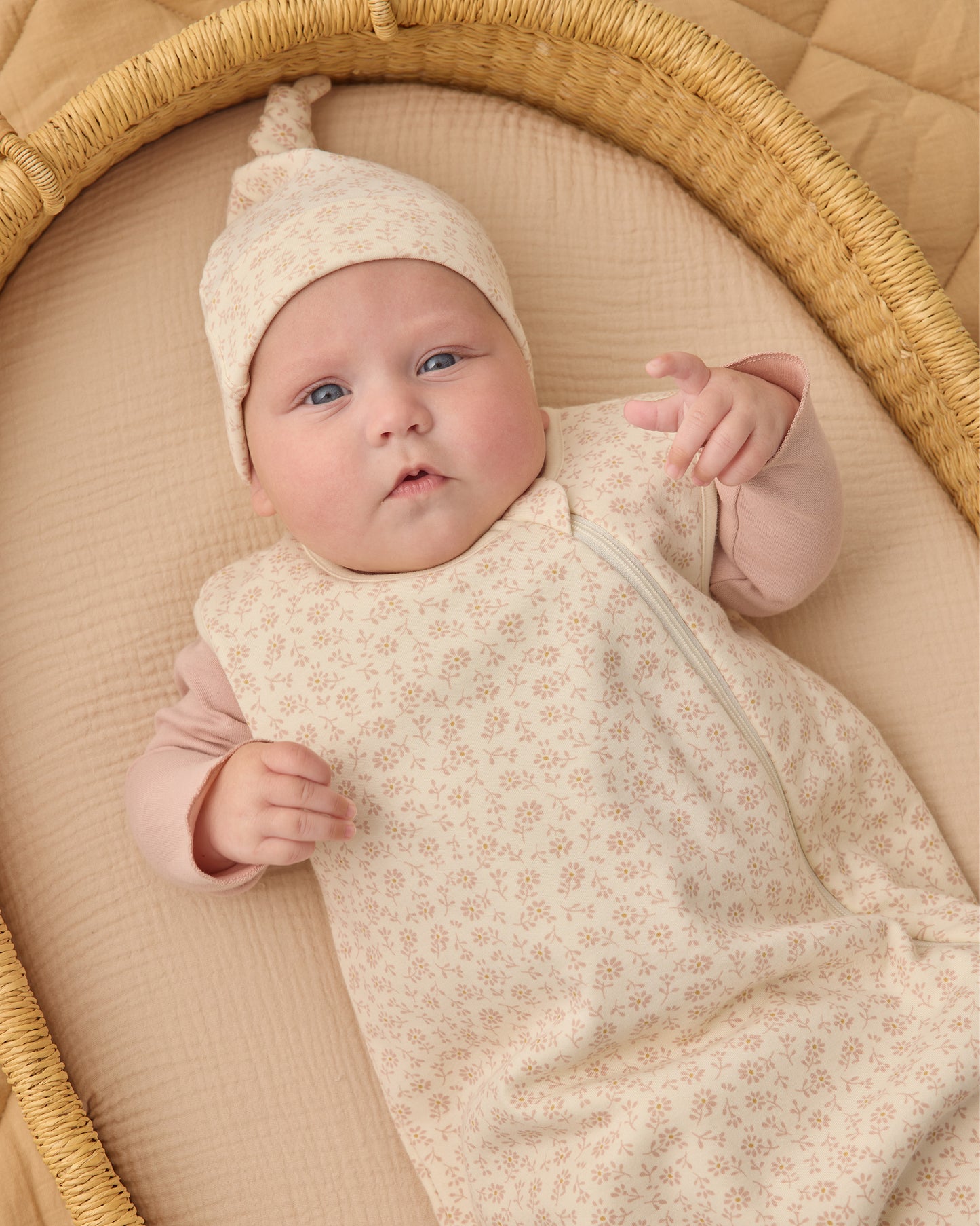 Quincy Mae Jersey Sleep Bag - Ditsy