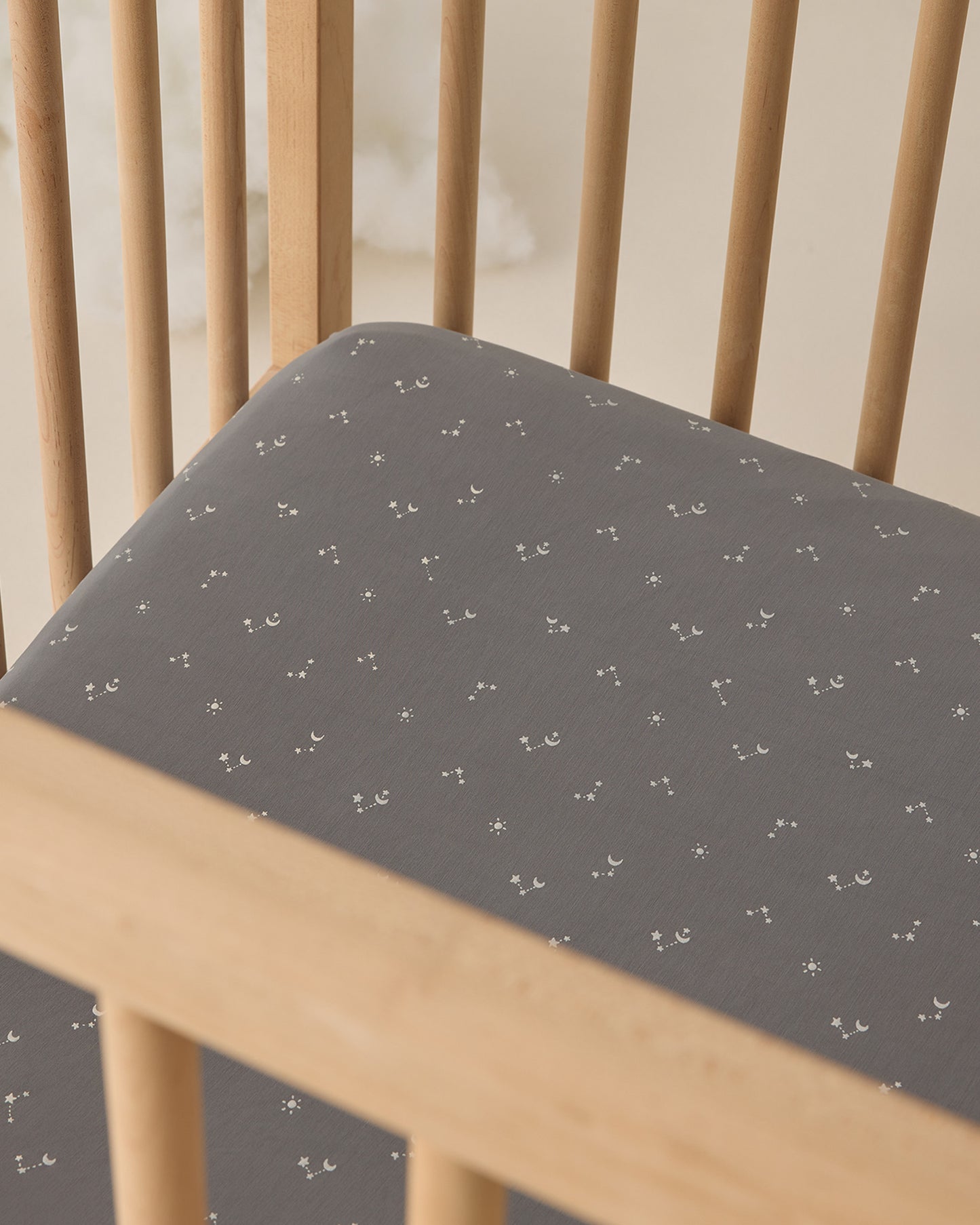 Quincy Mae Bamboo Crib Sheet - Starlight