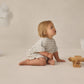 Quincy Mae Waffle Tee + Short Set - Sky Stripe