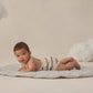 Quincy Mae Tatum Romper - Ocean Stripe