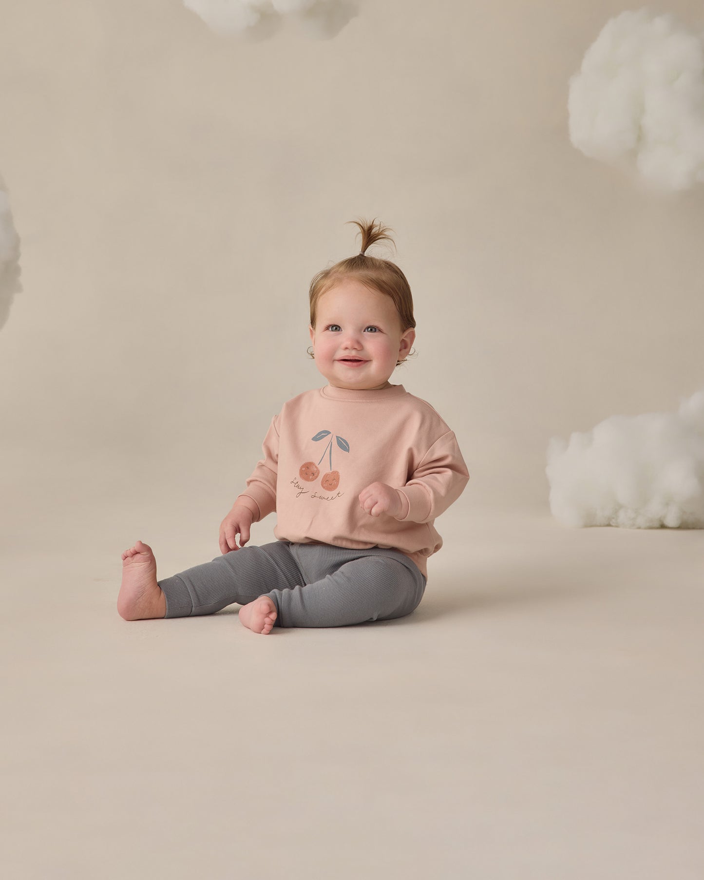 Quincy Mae Ribbed Legging - Ocean