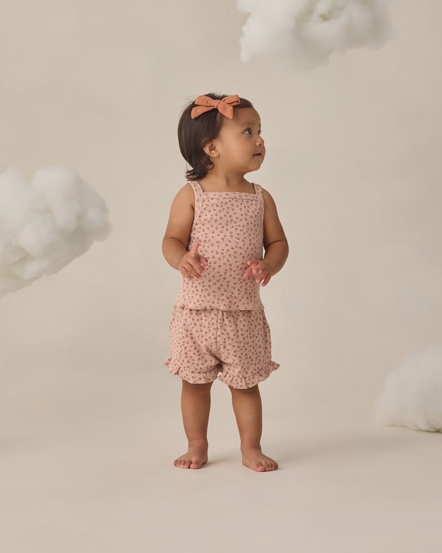 Quincy Mae Evie Tank + Shortie Set - Posy