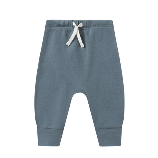 Quincy Mae Drawstring Pant - Ocean