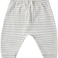 Quincy Mae Drawstring Pant - Cloud Stripe