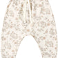 Quincy Mae Drawstring Pant - Floral Vine