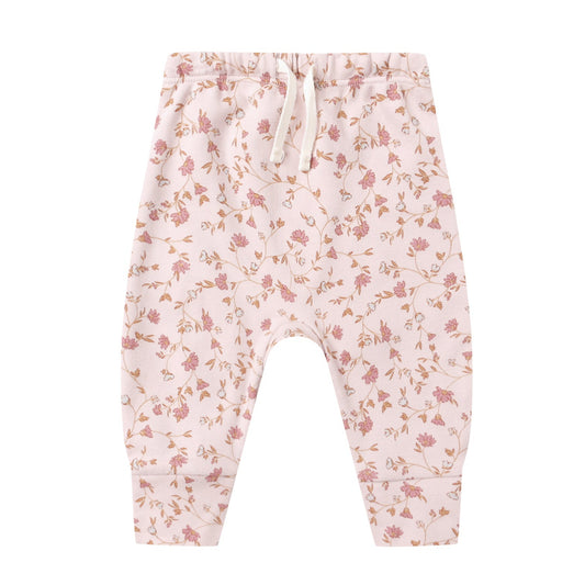 Quincy Mae Drawstring Pant - Garden