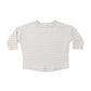 Quincy Mae Long Sleeve Tee - Cloud Stripe