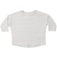 Quincy Mae Long Sleeve Tee - Cloud Stripe